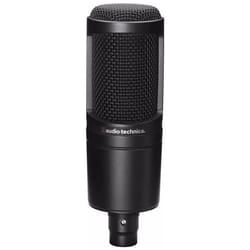 Audio-Technica Microphone AT2020 Pro Cardioid Capacitor, Black,Large