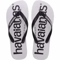 Havaianas Top Logomania Mens Flip Flops - 11/12 UK, White