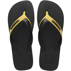 Havaianas Mens Casual 2.0 Summer Beach Pool Sandals Thongs Flip Flops - 6/7 UK, Black