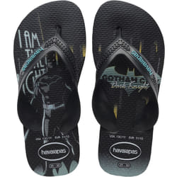 Havaianas Boys Kids Max Herois Summer Beach Holiday Sandals Flip Flops - 12K UK, Black/Blue