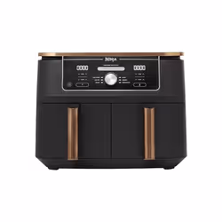 Ninja Foodi Dual Zone Air Fryer MAX + Tongs, 9.5 L, 2470 W, Roast, Bake, Nonstick, Dishwasher Safe Baskets, Amazon Exclusive, ...