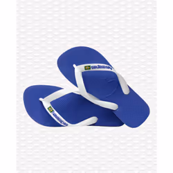 Havaianas Brasil Logo Female Blue - Additional view 4