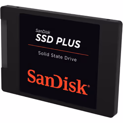 SanDisk SSD PLUS 480 GB SATA III 2.5-Inch Internal Solid State Drive, SDSSDA-480G-G26 , Black