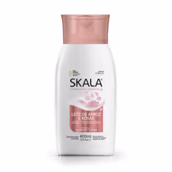 Skala 7897042015979, Lotion, Women, Moisturizing, Nourishing, Softening, Universal skin, 400 ml, Rice milk, Rose