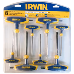 Irwin T-Handle Hex Key Set 8 pcs T10771