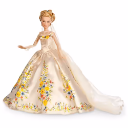 Cinderella & Prince Charming Wedding Doll Set 11" Action Film 2015.