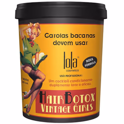 Lola Cosmetics 7899572801992, Hair smoothing remedy, 850 ml, Women, Unruly hair, Curly hair, Thick hair, Pot, Argan oil, Coc ...