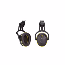 MSA - V-GARD HELMET MOUNTED EAR DEFENDER YELLOW MEDIUM - Yellow