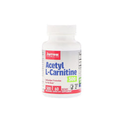 Jarrow Formulas, Acetyl L-Carnitine 500, 500 mg, 60 Veggie Caps