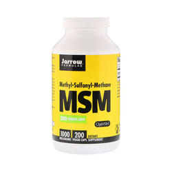 Jarrow Formulas, MSM, 1,000 mg, 200 Veggie Caps