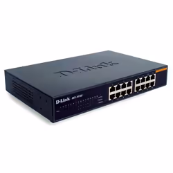 D-Link DES-1016D, Unmanaged, Full duplex
