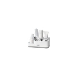EasyStore Bathroom Storage Caddy Organiser for bathroom accessories GreyWhite
