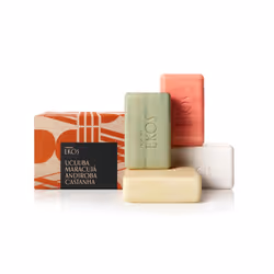natura - Ekos Ucuuba  Castanha  Andiroba  Maracuj? Bar Soap Set (4 Pack) - 1 Exfoliating Bar  3 Other Bars - Vegetable Oils - ...