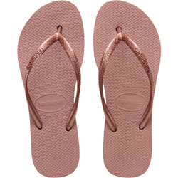 Havaianas Slim Platform Womens Flip Flops - 6/7 UK, Rose