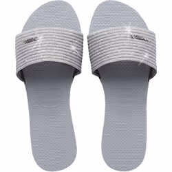 Havaianas Womens You Malta Summer Beach Sandals Flip Flop Slides Sliders - Grey - 6/7UK UK, Grey