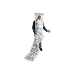 Rasta Imposta GC9225 Exsively Long Pharmacy Receipt Adult Costume, One Size