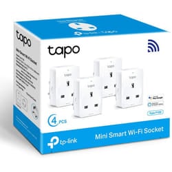 TP-Link Tapo Smart Plug Wi-Fi Outlet, Works with Amazon Alexa (Echo and Echo Dot), Google Home, Wireless Smart Socket, Remote Control Timer