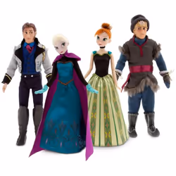 Disney Frozen Deluxe 12 Doll Gift Set Elsa Anna Hans Kristoff