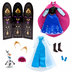 Disney Frozen Deluxe 12 Doll Gift Set Elsa Anna Hans Kristoff