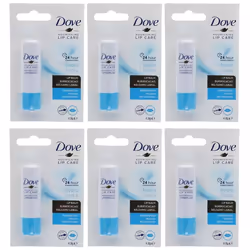 6 x 4.8g Dove Lip Balm Hydro Deep Nourishing & Hydrating Care Lip Care - 6 x Hydrating Care