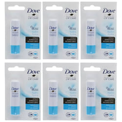6 x 4.8g Dove Lip Balm Hydro Deep Nourishing & Hydrating Care Lip Care - 6 x Hydrating Care