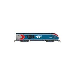 Bachmann BAC68301 No.300 HO Scale Siemens ALC 42 Charger Wow Sound & DCC Amtrak Model Train, Blue, Silver, Red & Black