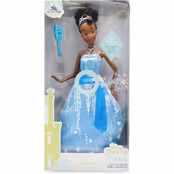 Disney Tiana Premium Doll with Light-Up Dress  The Princess
