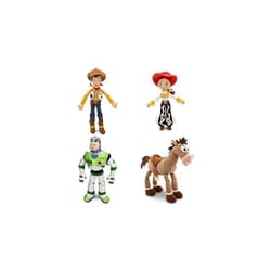 Toy Story - 4 Piece Medium Plush Doll Combo Set with Woody 18"