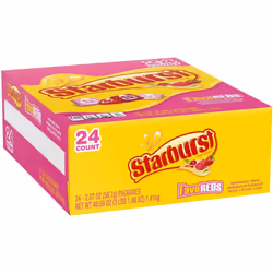Starburst Fave Reds Fruit Chews 45g ( Pack of 24 )