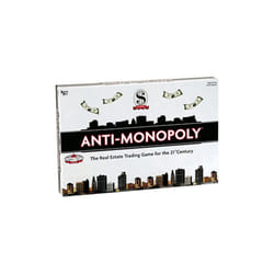 University Games Anti-Monopoly Board game Strategy