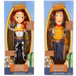 Disney Store Exclusive Toy Story 3 Talking Woody and Jessie Dolls 16