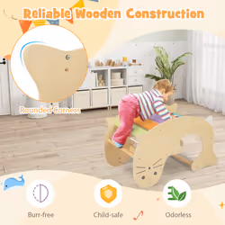 3-in-1 Climbing Toy Set for Kids Indoor Arch Climber  Cute Sea Lion