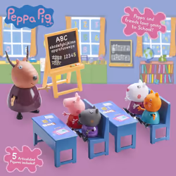 Peppa Pig 0416012 Toy Classroom, Multicoloured
