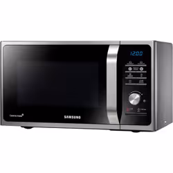 Samsung MS23F301TAS Solo Microwave with Healthy Cooking, 800W, 23 Litre, Silver
