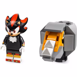 LEGO Sonic the Hedgehog Shadow the Hedgehog Escape, Motorbike Toy for Kids, Boys & Girls aged 8 Plus with Buildable Lab