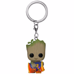 Funko POP! Keychain: Marvel - Guardians Of the Galaxy - Groot - 1/6 Odds for Rare Chase Varianteese Puffs - Groot Shorts Nove ...
