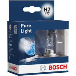 Bosch H7 (477) Pure Light Headlight Bulbs - 12 V 55 W PX26d - 2 Bulbs