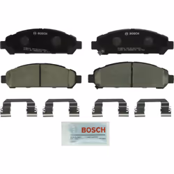 BOSCH BC1401 QuietCast Premium Ceramic Disc Brake Pad Set - Compatible with Select Toyota Venza; FRONT