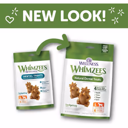 WHIMZEES Natural Dental Dog Treats, Hedgehog Large