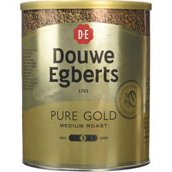 Douwe Egberts Pure Gold Instant Coffee - 1 x 750g Tin