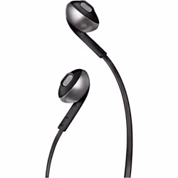 JBL TUNE 205 - In-Ear Headphone with One-Button Remote/Mic - Black