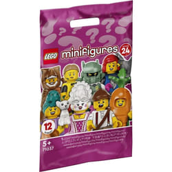 LEGO 71037 Minifigures Series 24, Limited Edition Mystery Minifigure Blind Bag, 2023 Set, Collectible Characters with Toy Accessories