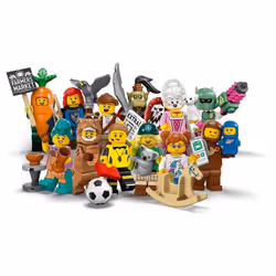 LEGO 71037 Minifigures Series 24, Limited Edition Mystery Minifigure Blind Bag, 2023 Set, Collectible Characters with Toy Accessories