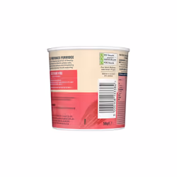 Quaker Oat So Simple Heaps of Fruit Banana and Strawberry Flavour Porridge Pot 58 g (Pack of 8)