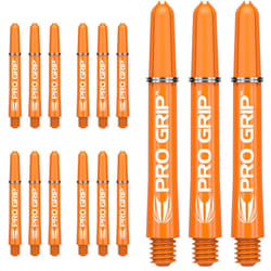 Target Darts 5 x Sets of Orange Pro Grip Shaft Intermediate - 15 in Total