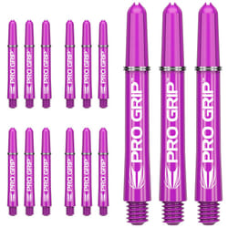 Target Darts 5 x Sets of Purple Pro Grip Shaft Medium - 15 in Total?