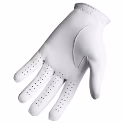 FootJoy CabrettaSof Golf Glove, White, S