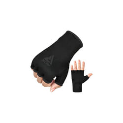 RDX Boxing Hand Wraps Inner Gloves for Punching - Half Finger Elasticated Bandages under Mitts Fist Protection - Great for MMA, Muay Thai, Kickboxing,