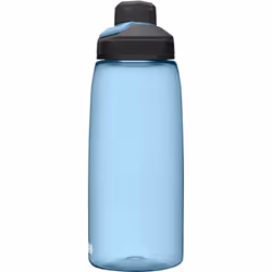 CAMELBAK Chute Mag Everyday Water Bottle - BPA Free - Leak-proof Design - Magnetic Cap - 1 Litre, True Blue