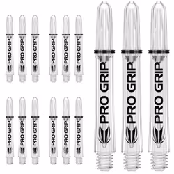 Target Darts 5 x Sets of Clear Pro Grip Shaft Medium - 15 in Total?